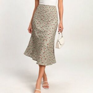 Altar’d State Aveline floral midi skirt